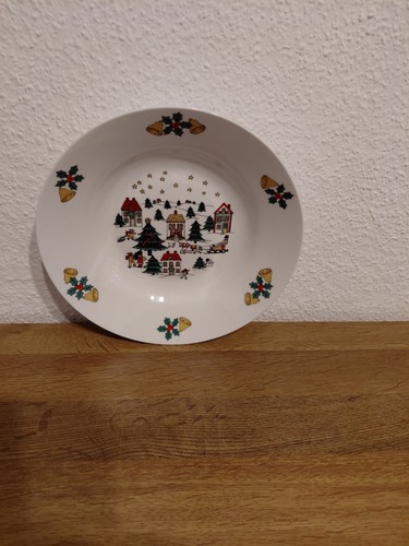 Weihnachts-Suppenteller