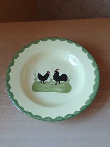 Zeller keramik hahn und henne - hahn,