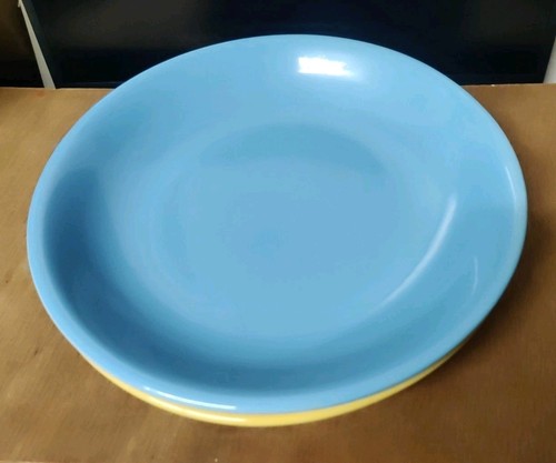 Keramik suppenteller blau - 2,